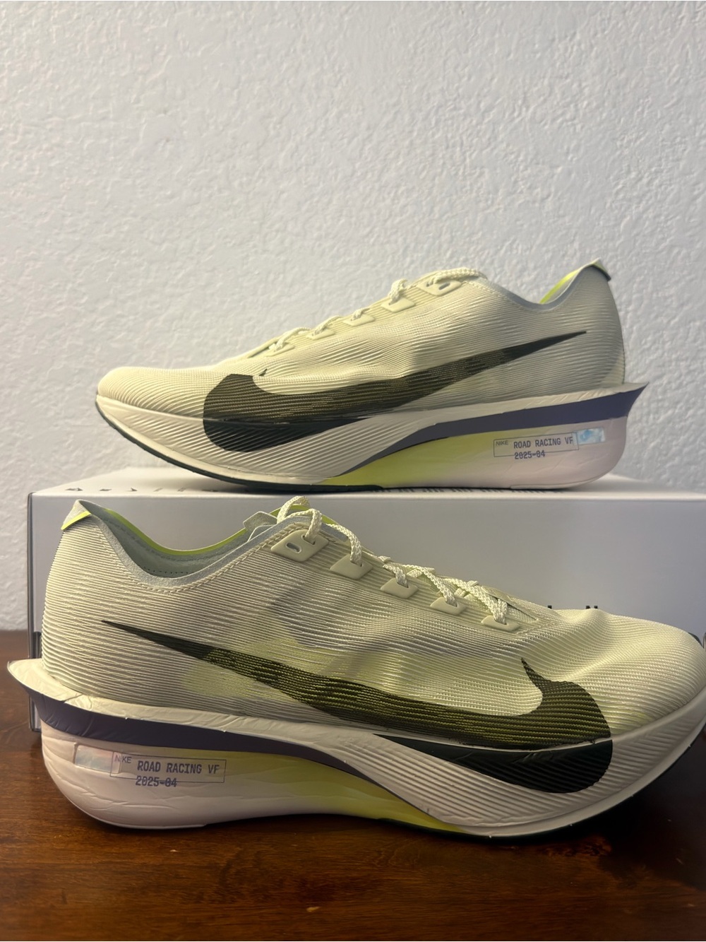 Nike Zoom VaporFly Next% 4 'Sea Glass Ultra Lime' HF6414-004 Size 12